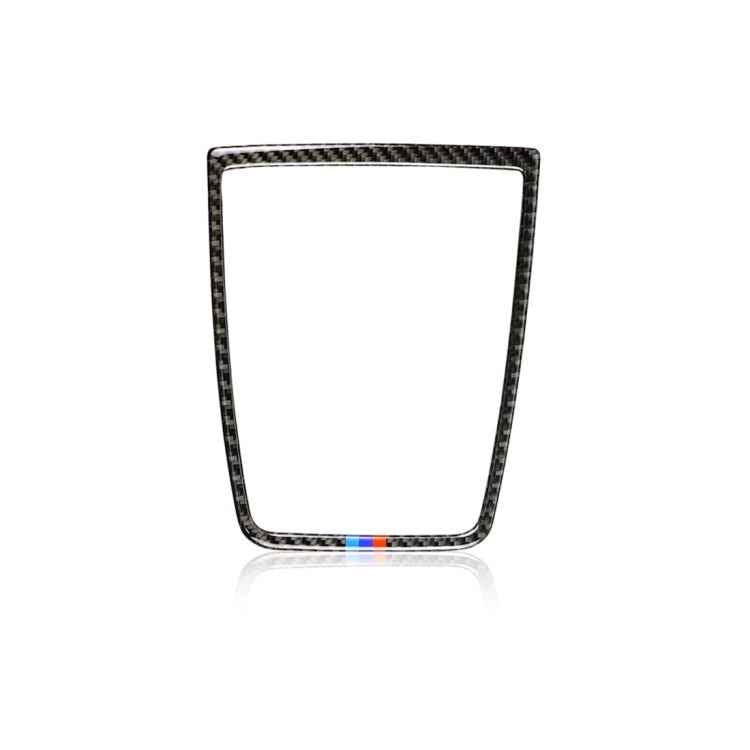 Carbon Fiber Car Instrument Big Horn Frame Decorative Sticker for BMW 5 Series GT F07 2010-2016