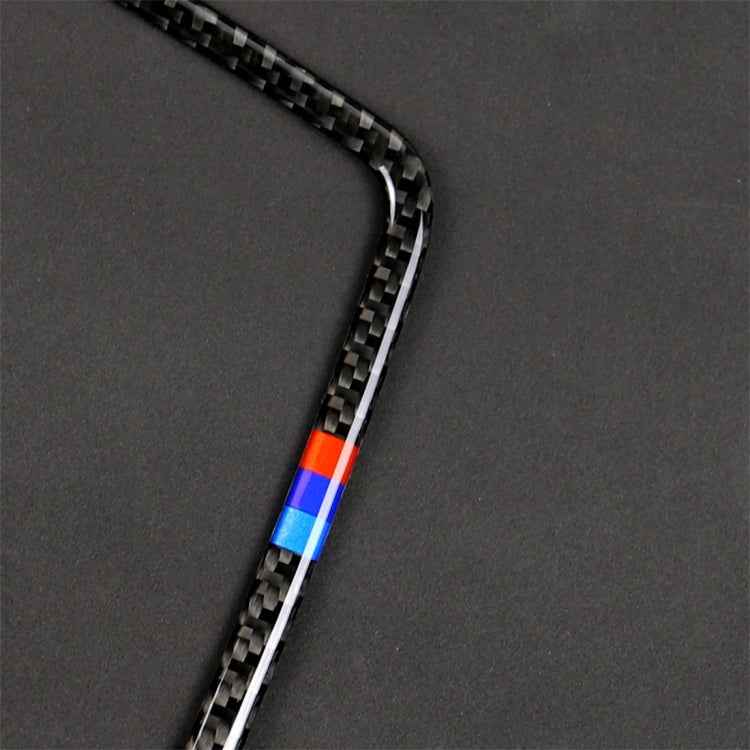 Carbon Fiber Car Instrument Big Horn Frame Decorative Sticker for BMW 5 Series GT F07 2010-2016