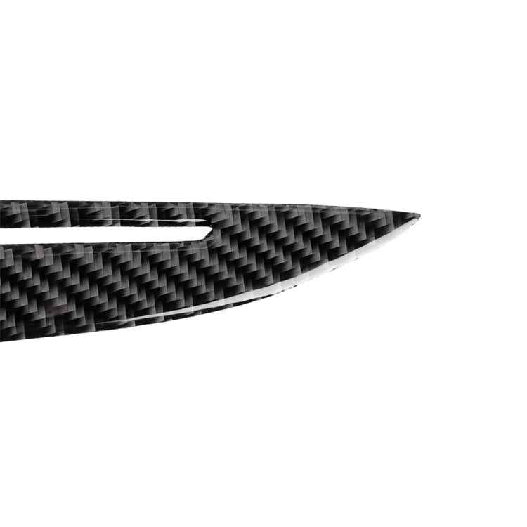 Carbon Fiber Car Lamp Eyebrow Decorative Sticker for BMW 5 Series F10 2014-2016