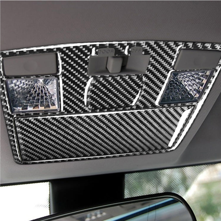 Car Carbon Fiber Front Reading Light Decorative Sticker for Mazda RX8 2004-2008, Left and Right Drive Universal, Front Reading Light