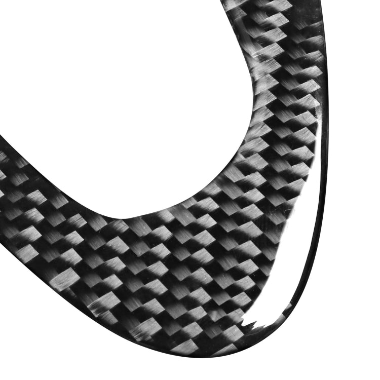 2 PCS Car Carbon Fiber Door Handle Decorative Sticker for Mazda RX8 2004-2008, Left and Right Drive Universal, Door Handle