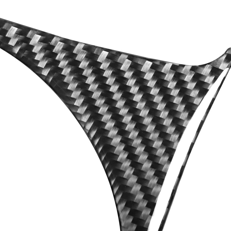 Car Carbon Fiber Gear Position Console Upper Decorative Sticker for Mazda RX8 2004-2008, Left and Right Drive Universal