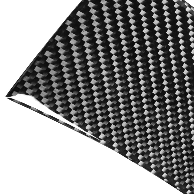 Car Carbon Fiber Storage Box Panel Decorative Sticker for Mazda RX8 2004-2008, Left and Right Drive Universal, Storage Box Panel