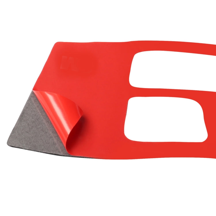 2 PCS Car Carbon Fiber Steering Wheel Decorative Sticker for Mazda RX8 2004-2008, Left and Right Drive Universal, Steering Wheel A