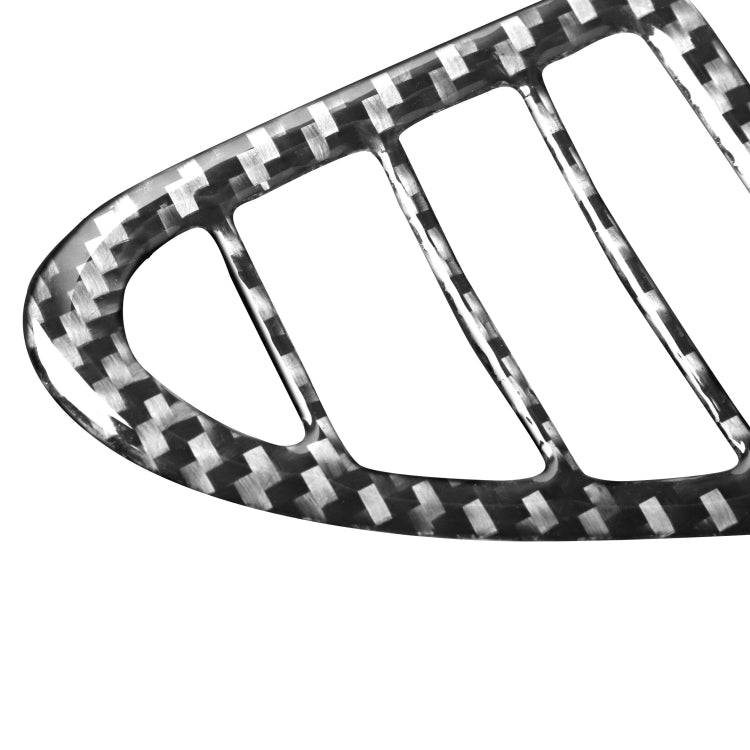 2 PCS Car Carbon Fiber Left and Right Air Outlet Decorative Sticker for Mazda RX8 2004-2008, Left and Right Drive Universal, Left and Right Air Outlet