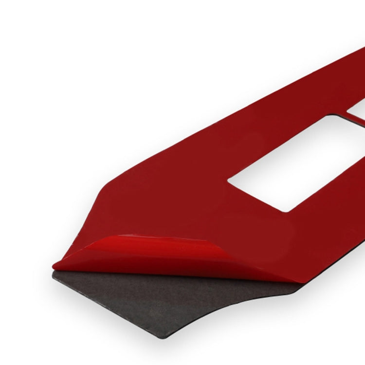 2 PCS Car Carbon Fiber Window Lift Panel Decorative Sticker for Nissan 370Z Z34 2009-, Right Drive Low-configured, Window Lift Panel Right Drive