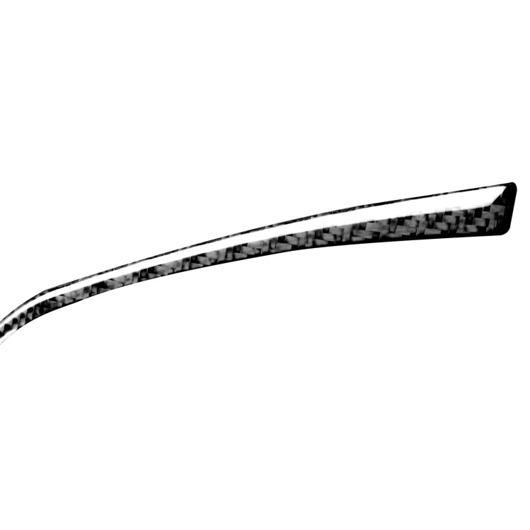 Car Carbon Fiber Upper Part of Speedometer Decorative Sticker for Honda Civic 8th Generation 2006-2011, Left and Right Drive Universal, Upper Part of Speedometer