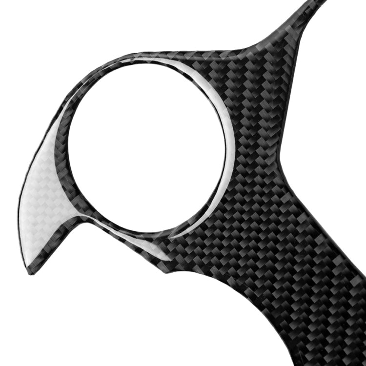 Car Carbon Fiber Gear Panel Decorative Sticker for Alfa Romeo Giulia 2017-2019, Left and Right Drive Universal, Gear Panel