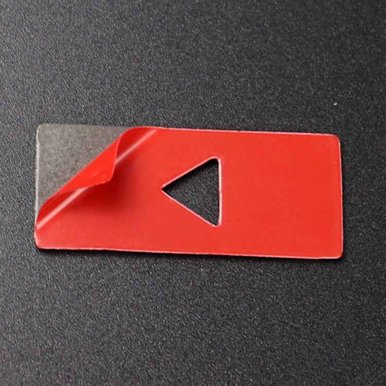 Car Carbon Fiber Warning Light Decorative Sticker for Mazda CX-5 2017-2018, Left and Right Drive Universal