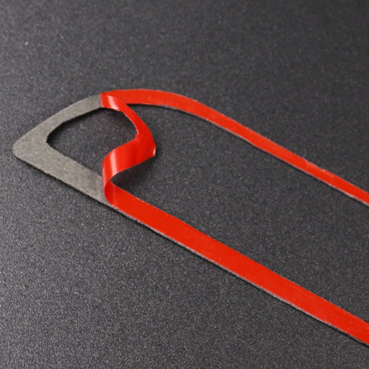 Car Carbon Fiber Central Control Panel Decorative Sticker for Mazda CX-5 2017-2018, Left and Right Drive Universal, Central Control Panel