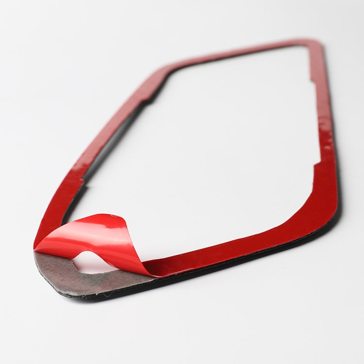 4 in 1 Car Carbon Fiber Door Handle Decorative Sticker for BMW 3 Series G20/G28/325Li/330d/335 2019-2020, Left and Right Drive Universal, Door Handle