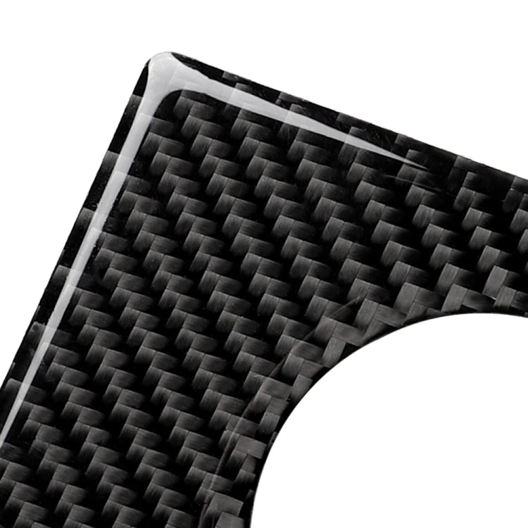 Car Carbon Fiber Rear Door Handle Decorative Sticker for Lexus RX300 / 270 / 200T / 450h 2016-2019, Left and Right Drive Universal, Rear Door Handle