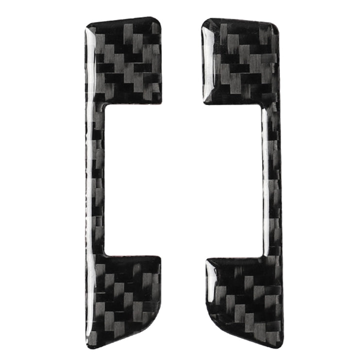Car Carbon Fiber Left and Right Air Outlet Decorative Sticker for Lexus NX200 / 200t / 300h 2014-2021, Left and Right Drive Universal, Left and Right Air Outlet