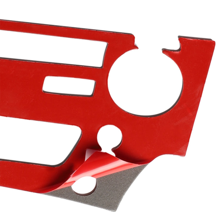 Car Carbon Fiber CD Panel Decorative Sticker for Lexus IS250 300 350C 2006-2012, Left and Right Drive Universal, CD Panel