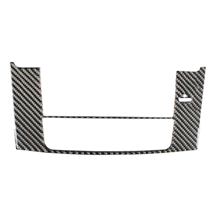 Car Carbon Fiber Navigation Panel A Decorative Sticker for Lexus IS250 300 350C 2006-2012, Left and Right Drive Universal, Navigation Panel A