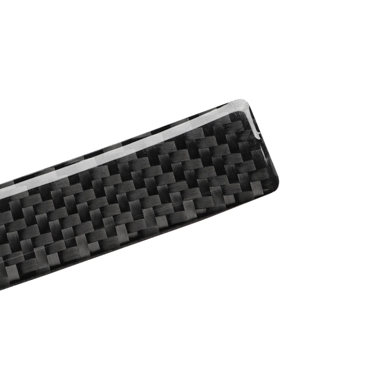 Car Carbon Fiber Passenger Seat Decorative Strip for Audi A6 S6 C7 A7 S7 4G8 2012-2018, Left and Right Drive Universal, Passenger Seat