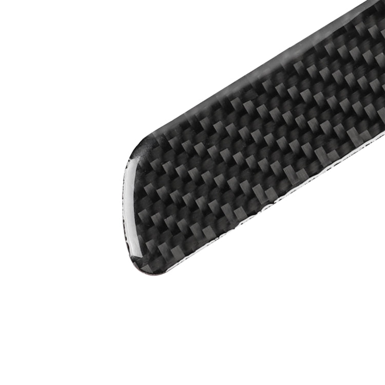 Car Carbon Fiber Threshold Decorative Sticker for Audi A6 S6 C7 A7 S7 4G8 2012-2018, Left and Right Drive Universal, Threshold