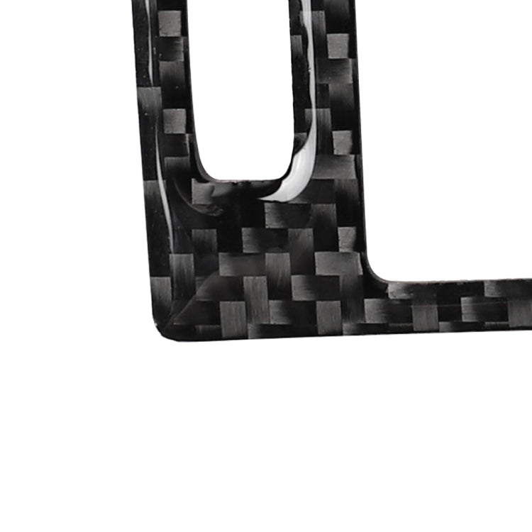 Car Carbon Fiber Warning Light Decorative Sticker for Audi A6 S6 C7 A7 S7 4G8 2012-2018, Left and Right Drive Universal, Warning Light