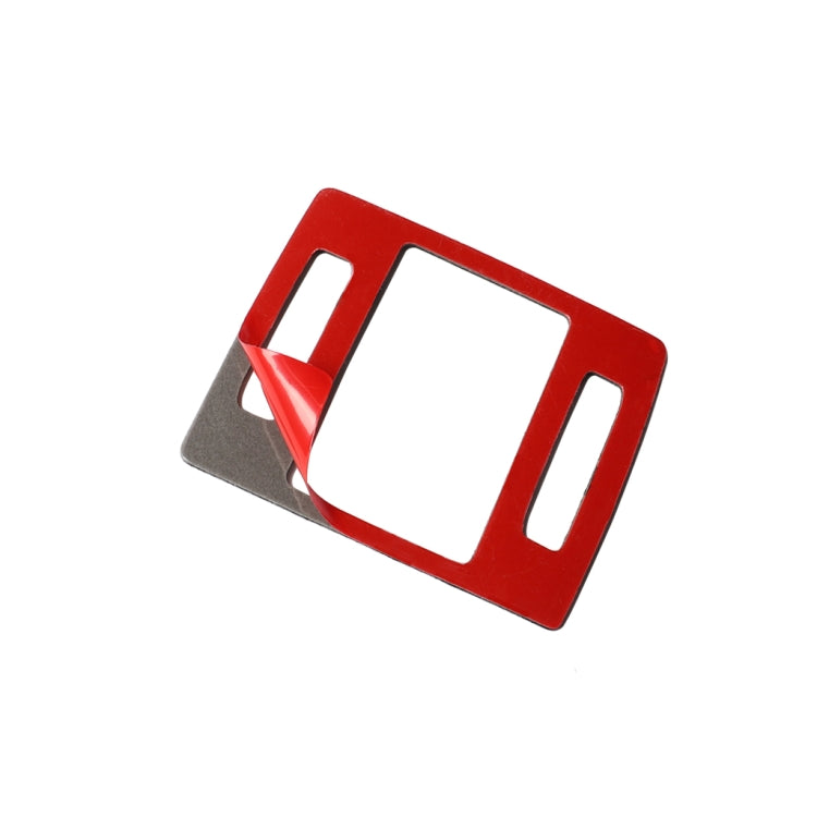 Car Carbon Fiber Warning Light Decorative Sticker for Audi A6 S6 C7 A7 S7 4G8 2012-2018, Left and Right Drive Universal