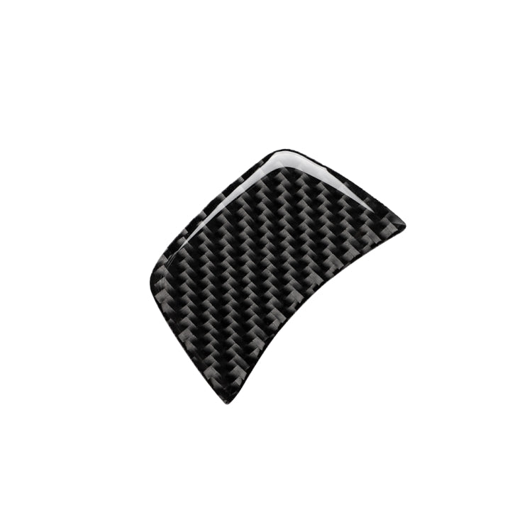 Car Carbon Fiber Steering Wheel Decorative Sticker for Audi A6 S6 C7 A7 S7 4G8 2012-2018, Left and Right Drive Universal, Steering Wheel