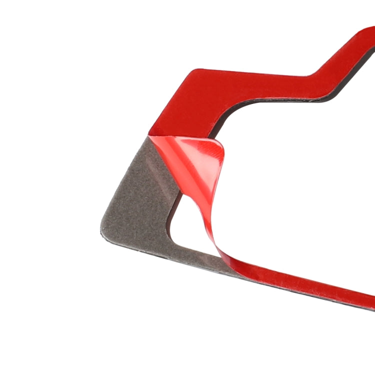 Car Carbon Fiber Multimedia Panel Decorative Sticker for Audi A6 S6 C7 A7 S7 4G8 2012-2018, Left and Right Drive Universal, Multimedia Panel