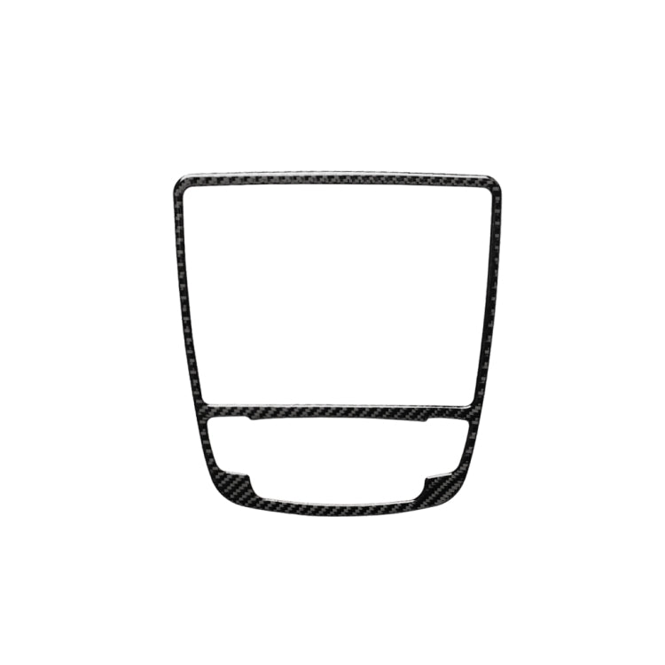 Car Carbon Fiber Gear Shift Panel Decorative Sticker for Audi A6 S6 C7 A7 S7 4G8 2012-2018, Left and Right Drive Universal, Gear Shift