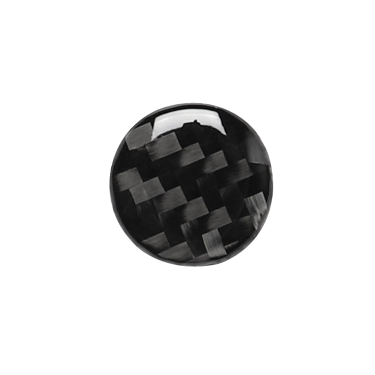 Car Carbon Fiber Air Conditioning Button Decorative Sticker for Audi A6 S6 C7 A7 S7 4G8 2012-2018, Left and Right Drive Universal, Air Conditioning Button