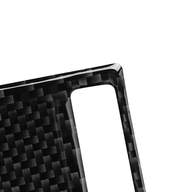 Car Carbon Fiber Air Outlet Adjustment Panel Decorative Sticker for Audi A6 2005-2011, Left Drive, Air Outlet Adjustment Panel, Left Drive