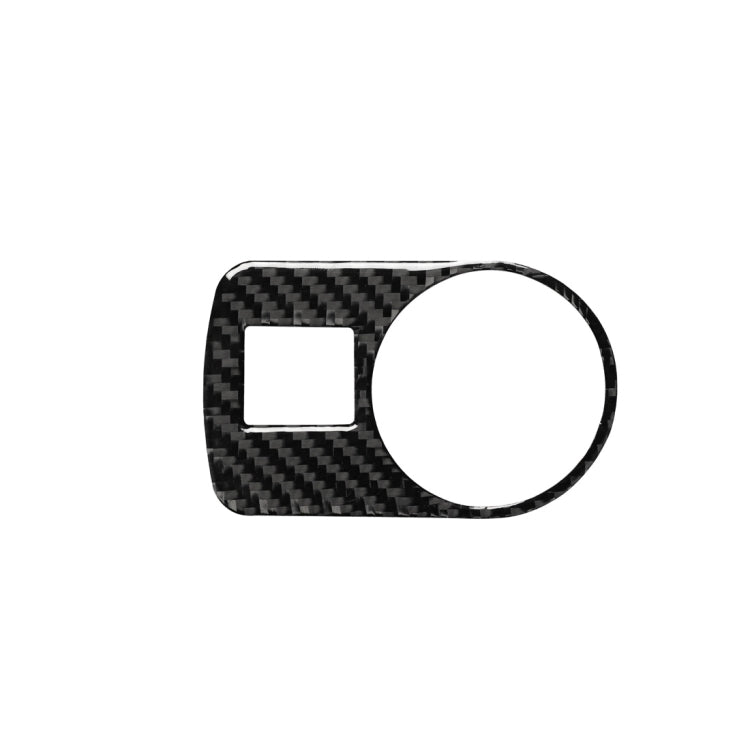 Car Carbon Fiber Headlight Switch Decorative Sticker for Audi TT 8n 8J MK123 TTRS 2008-2014, Right Drive, Headlight Switch, Right Drive