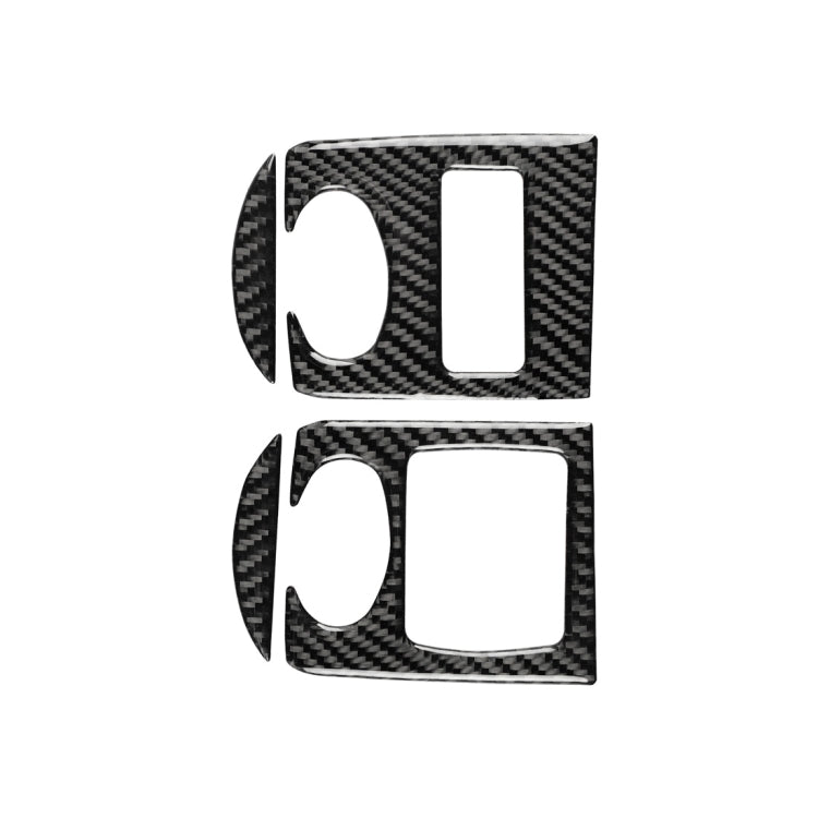 Car Carbon Fiber Glass Lifter Panel Decorative Sticker for Audi TT 8n 8J MK123 TTRS 2008-2014, Right Drive, Glass Lifter , Right Drive