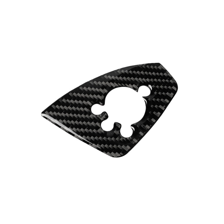 Car Carbon Fiber Door Button Decorative Sticker for Audi TT 8n 8J MK123 TTRS 2008-2014, Left Drive, B Style, Door Button , Left Drive B