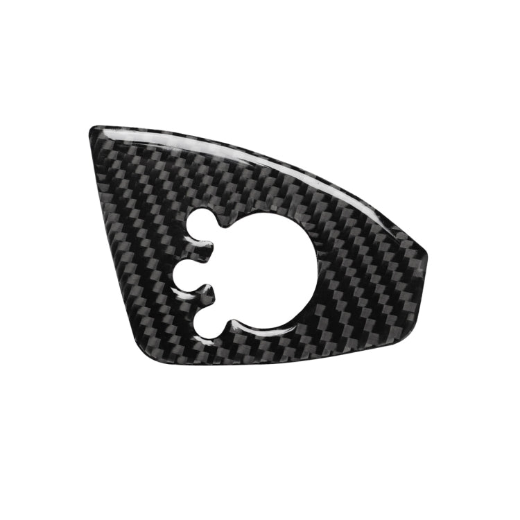 Car Carbon Fiber Door Button Decorative Sticker for Audi TT 8n 8J MK123 TTRS 2008-2014, Left Drive, A Style, Door Button, Left Drive A