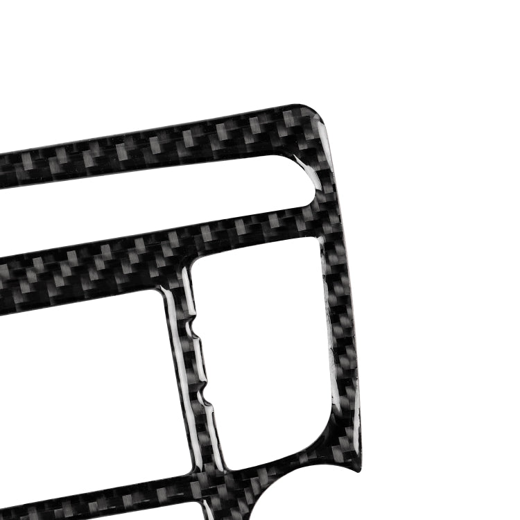 Car Carbon Fiber Air Conditioning CD Panel Decorative Sticker for Audi TT 8n 8J MK123 TTRS 2008-2014, Left and Right Drive Universal, B Style, Air Conditioning CD Panel B