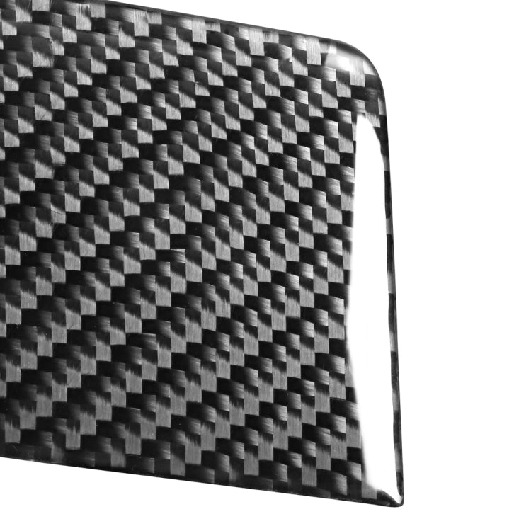 4 PCS Car Carbon Fiber Window Lifting Panel Decorative Stickers for Volvo V60 2010-2017 / S60 2010-2018, Left and Right Drive Universal, Window Lifting Panel