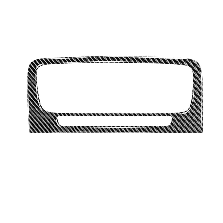 Car Carbon Fiber Central Control Air Outlet Decorative Stickers for Volvo V60 2010-2017 / S60 2010-2018, Left and Right Drive Universal, Central Control Air Outlet