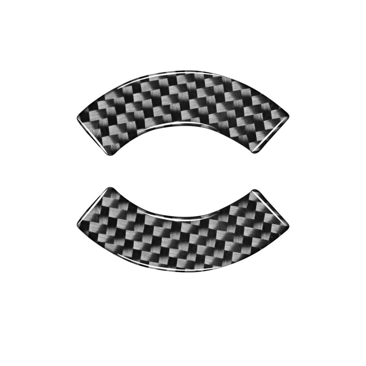 Car Carbon Fiber CD Button Decorative Sticker for Chevrolet Cruze 2009-2015, Left and Right Drive Universal, CD Button
