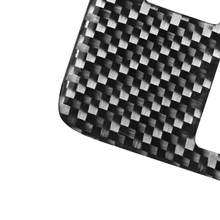 Car Carbon Fiber CD Button Decorative Sticker for Chevrolet Cruze 2009-2015, Left and Right Drive Universal, CD Button