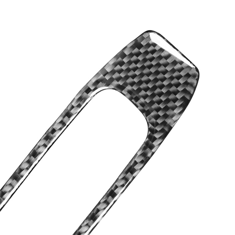 4 in 1 Car Carbon Fiber Lifting Panel Decorative Stickers for Jaguar F-PACE X761 XE X760 2016-2020, Right Drive, Lifting Panel, Right Drive