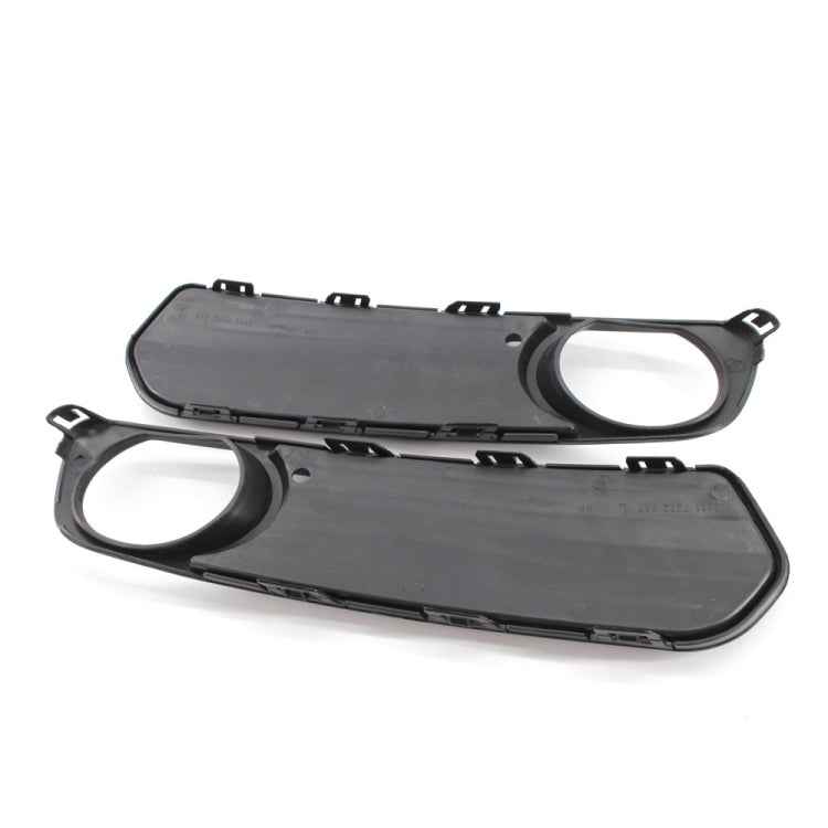 Pair Car Front Bumper Fog Light Grille Fog Lamp Frame for BMW F20 F21 2012-2014 51117272558 / 51117272557