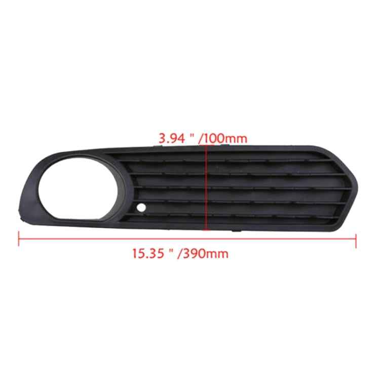 Pair Car Front Bumper Fog Light Grille Fog Lamp Frame for BMW F20 F21 2012-2014 51117272558 / 51117272557