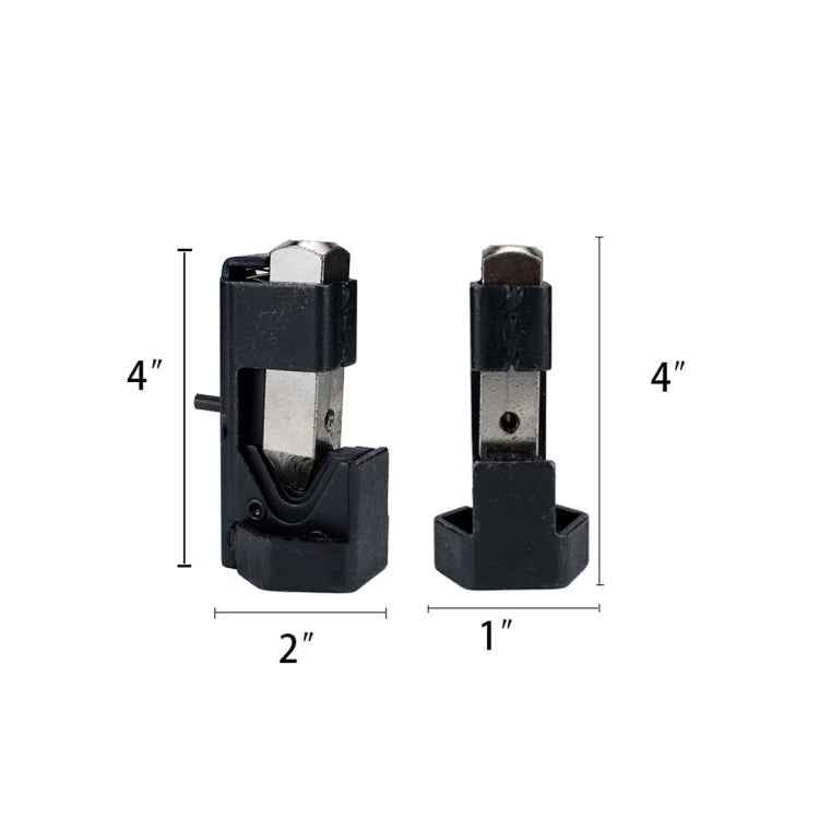 Car Battery Cable Hammer Crimper Hammer Lug Crimper Tool Pliers with T2 Copper 8 x 3/8 Heavy-duty Cold-pressed Wire Terminals