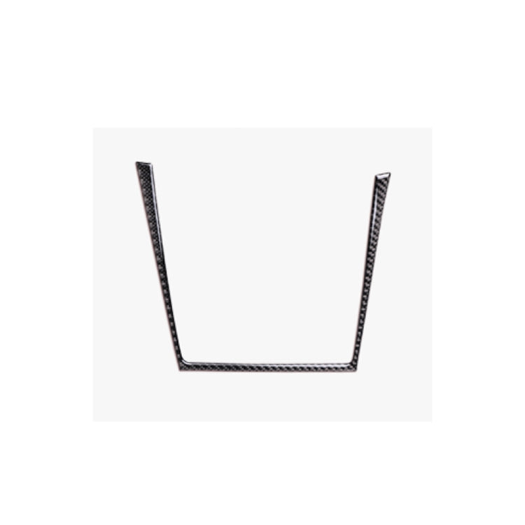 Car Carbon Fiber Water Cup Holder Decorative Sticker for BMW E70 X5 / E71 X6 2009-2013, Left Drive, Water Cup Holder(Left Drive)