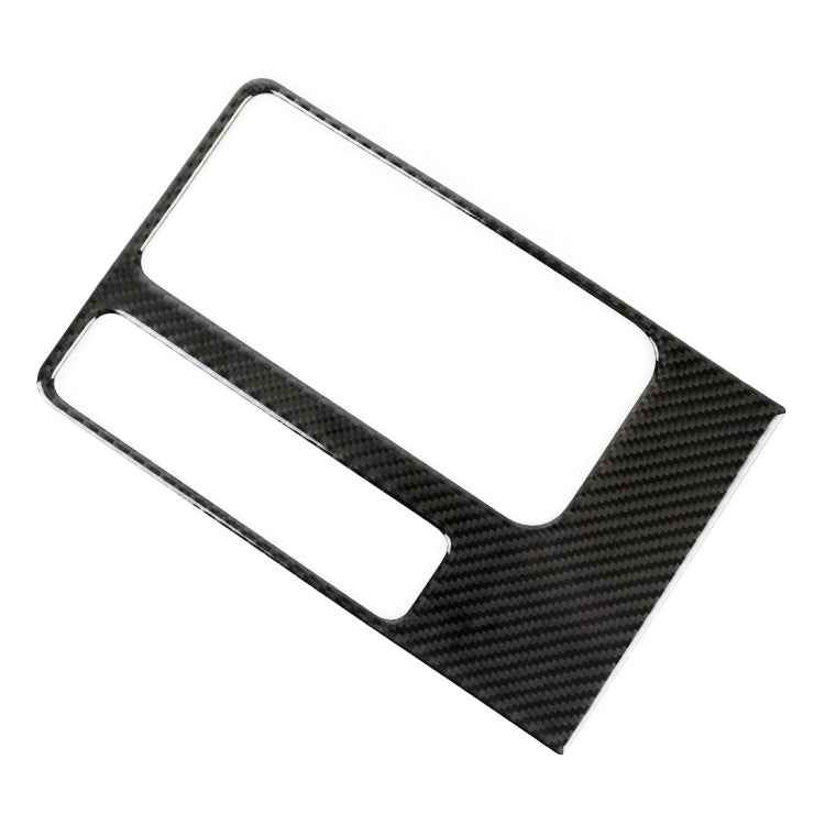 B Style Carbon Fiber Car Water Cup Decorative Sticker for Jaguar F-PACE