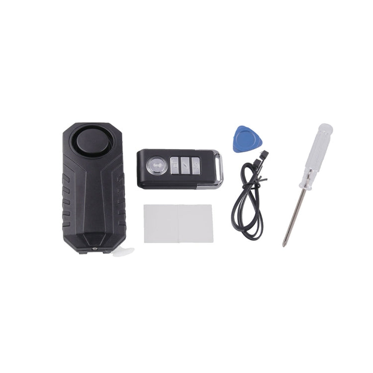Wireless Anti-Theft Vibration Motorcycle Bicycle Waterproof Security Bike Alarm with Remote, MB-AH024