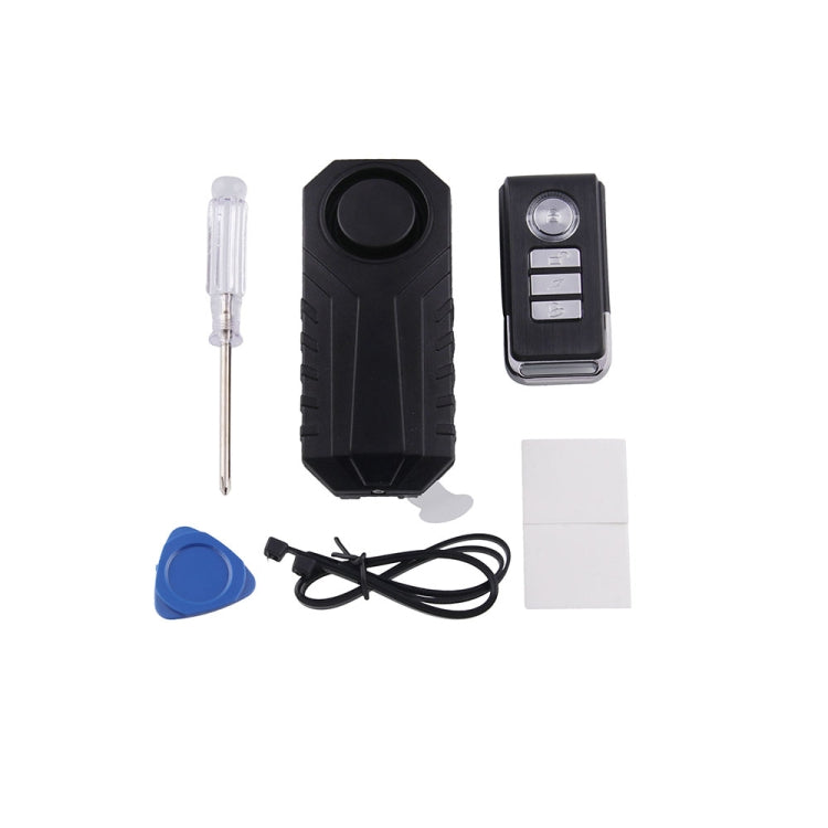 Wireless Anti-Theft Vibration Motorcycle Bicycle Waterproof Security Bike Alarm with Remote, MB-AH024