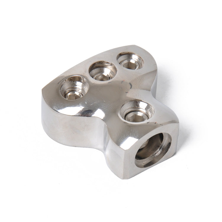 3-Way Car Audio Stereo Amp Power / Ground Cable Splitter Distribution Block 4GA, 3-Way