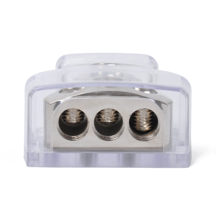 3-Way Car Audio Stereo Amp Power / Ground Cable Splitter Distribution Block 4GA, 3-Way