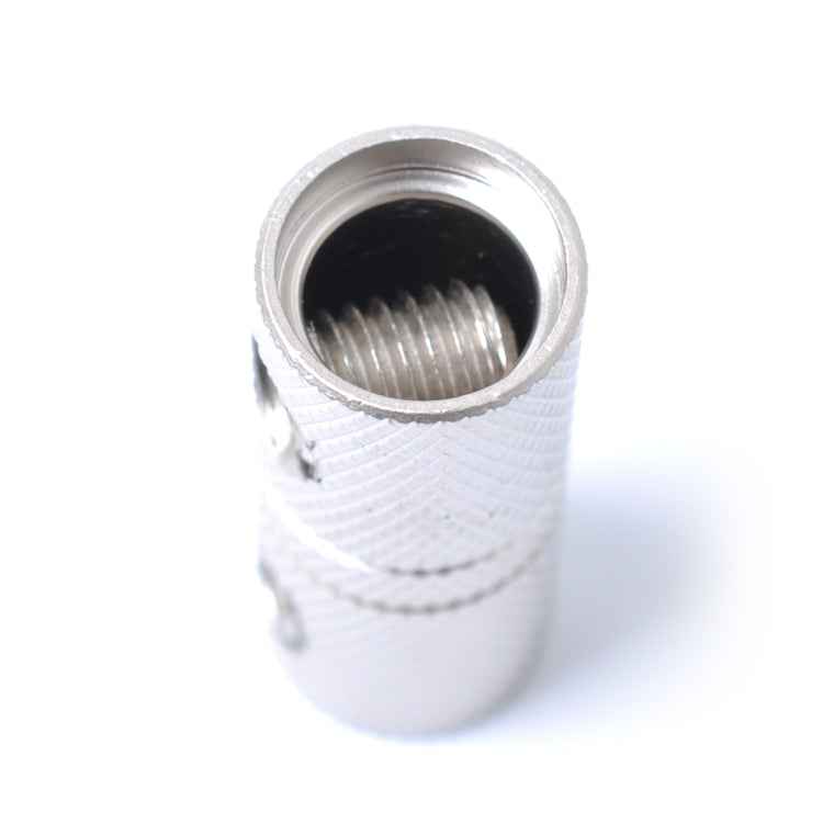 2 PCS Wire Coupler Terminal Butt Connector 4GA AWG Gauge Joiner Barrel Set Screw