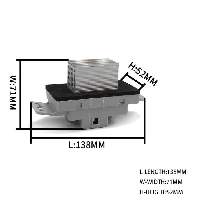 Car Heater Blower Motor Resistor 89018778 for Buick / Chevrolet