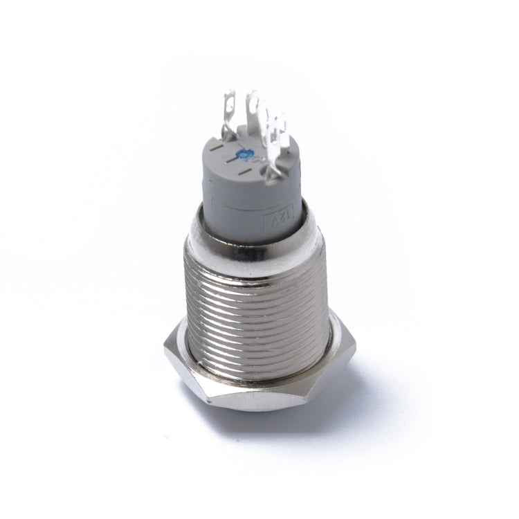 Momentary Reset Switch Push Button 16mm 12V for Car Motorcycle Horn Speaker